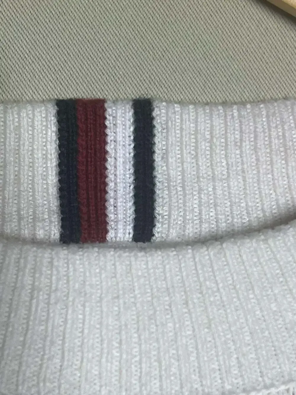 Tommy Hilfiger New York Since 1985 Sweater Size L White Cotton